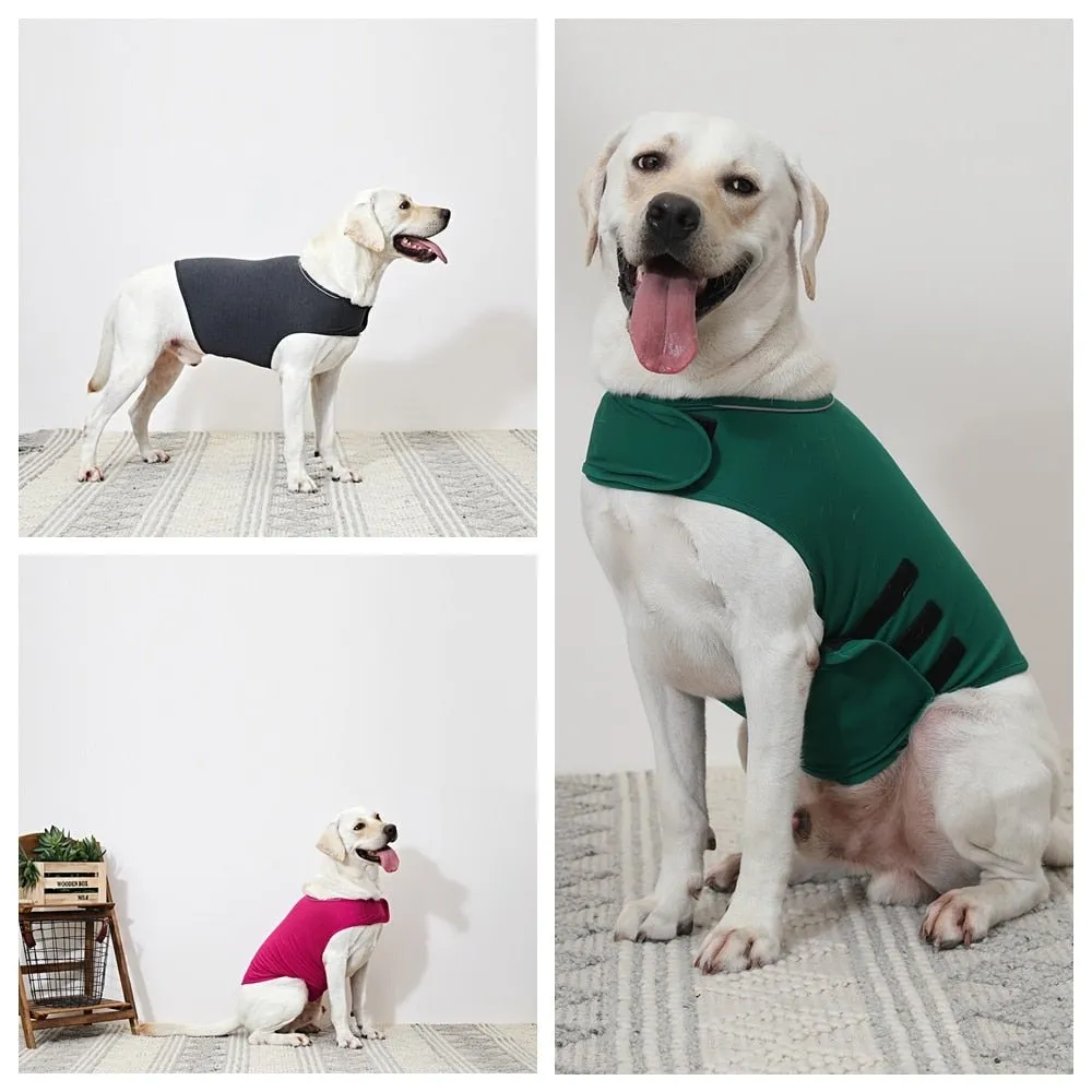 AnniePaw Dog Thunder Shirts Anxiety Vest Reflective Stress Relief Vest