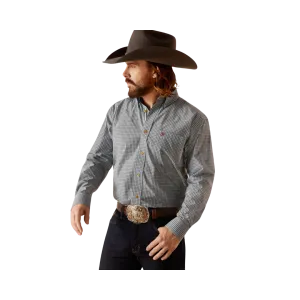 Ariat Men's Pro Series Nestor Classic Fit Angel Blue Shirt