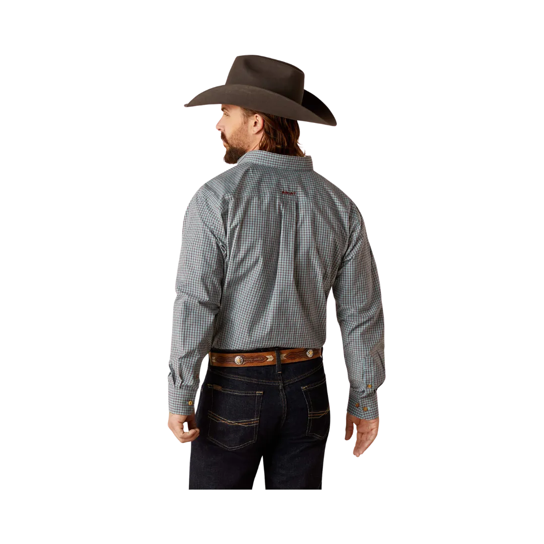 Ariat Men's Pro Series Nestor Classic Fit Angel Blue Shirt