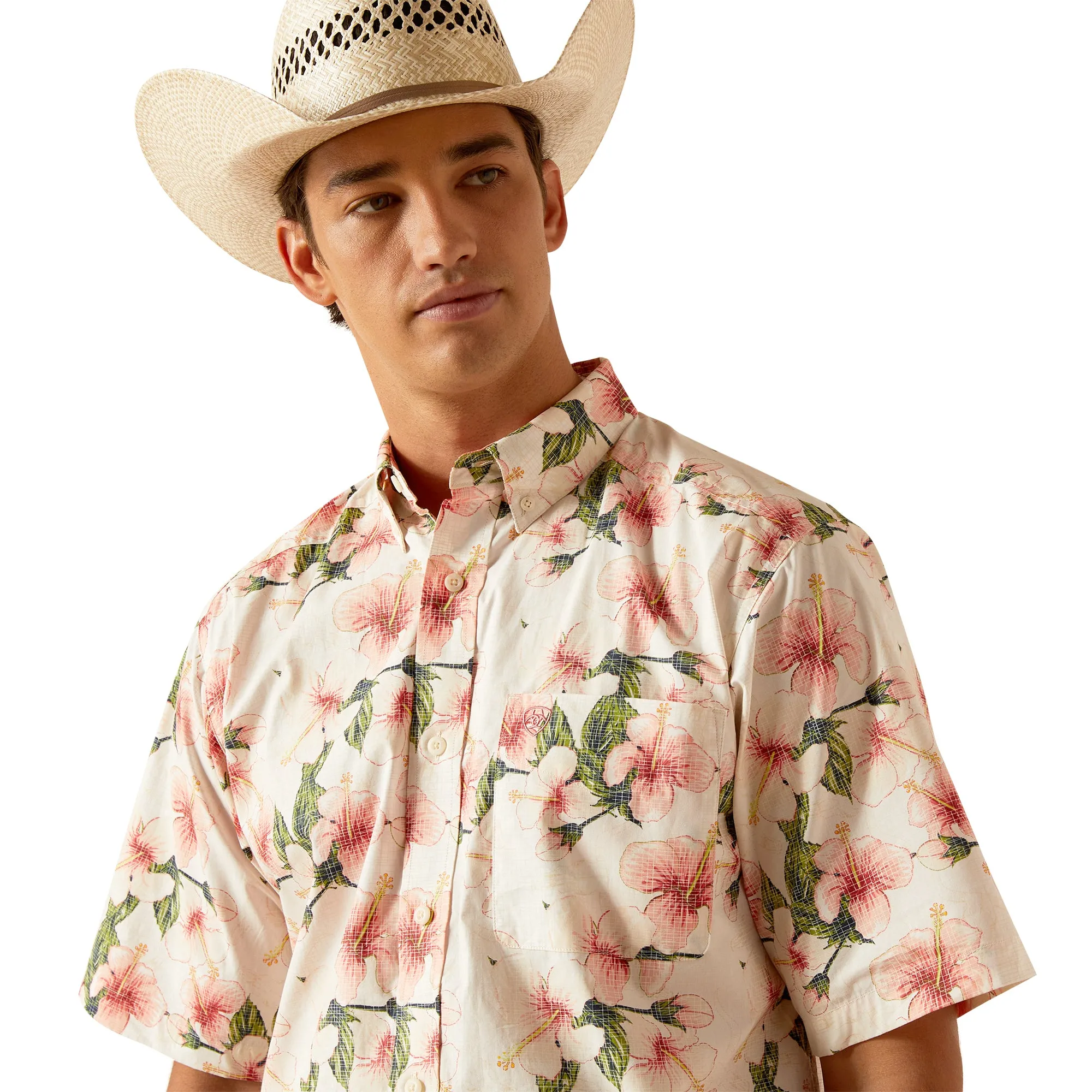 Ariat Men's Short Sleeve Classic Fit Theodore