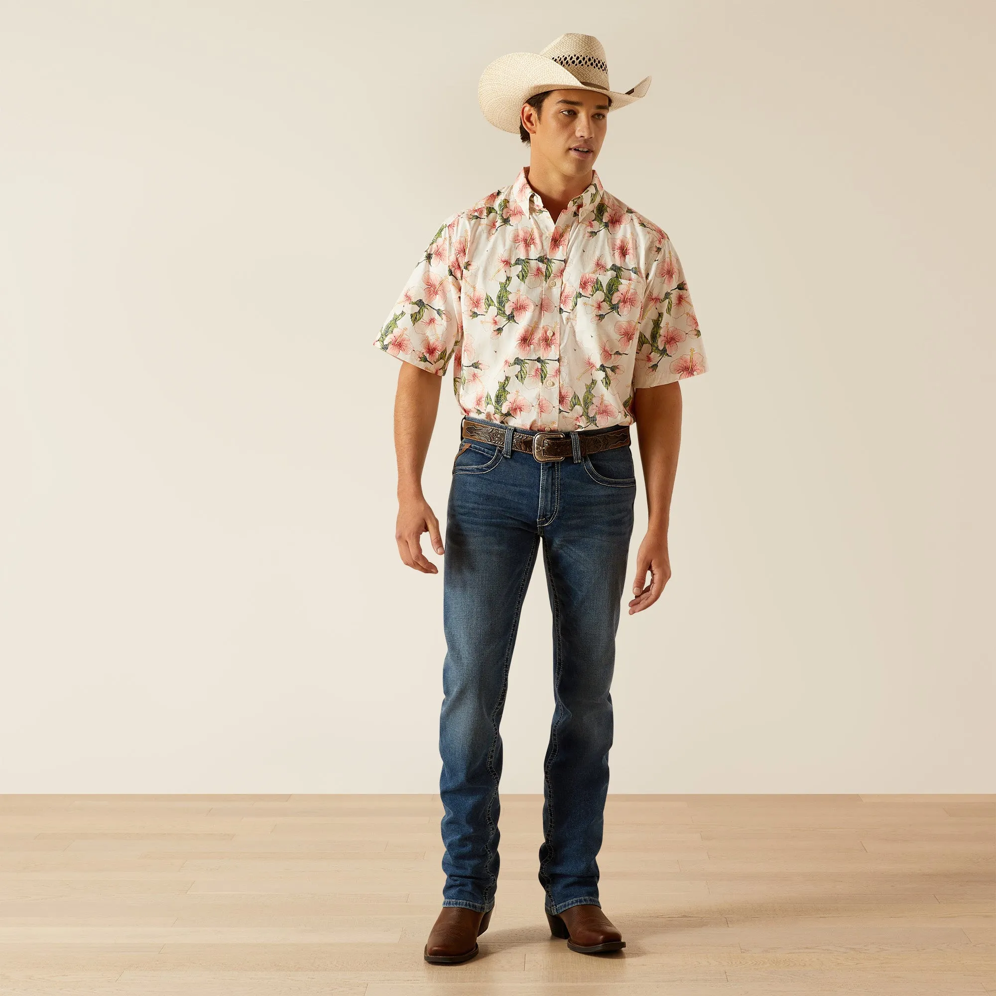 Ariat Men's Short Sleeve Classic Fit Theodore