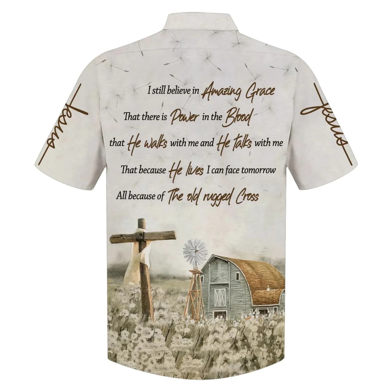 Barnhouse I Still Believe In Amazing Grace Hawaiian Shirts - Christian Hawaiian Shirt - Hawaiian Summer Shirts