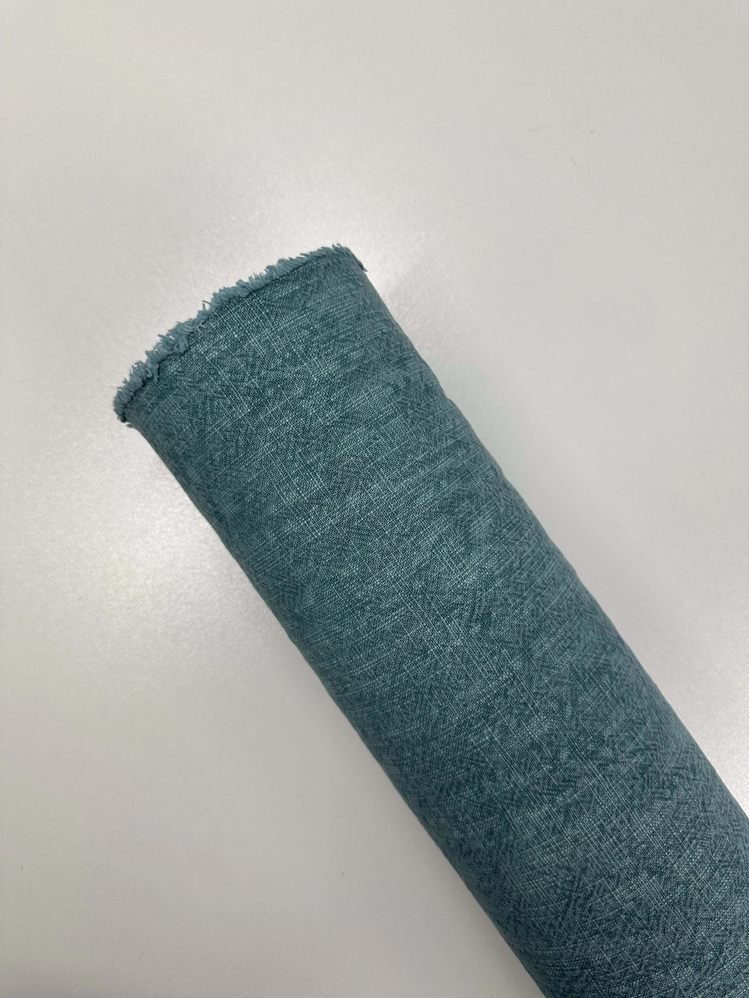 Basket Dyed Cotton - Peacock - 140cm