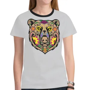 Bear Spirit Guide (Gray) T-shirt for Women