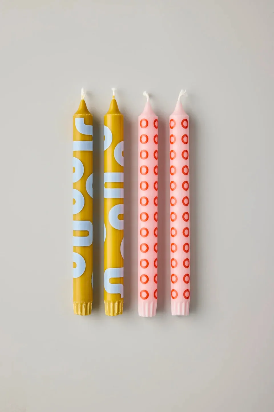 Candles - Ochre / Rose