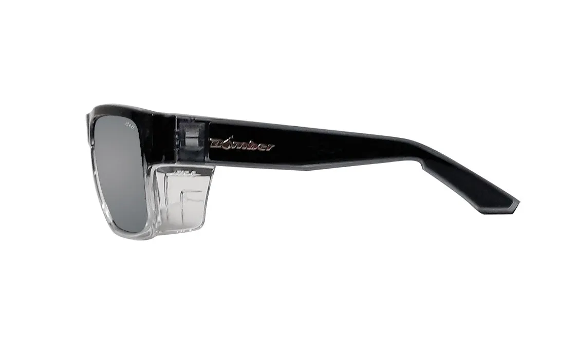CLUTCH Safety - Polarized Silver Mirror Crystal