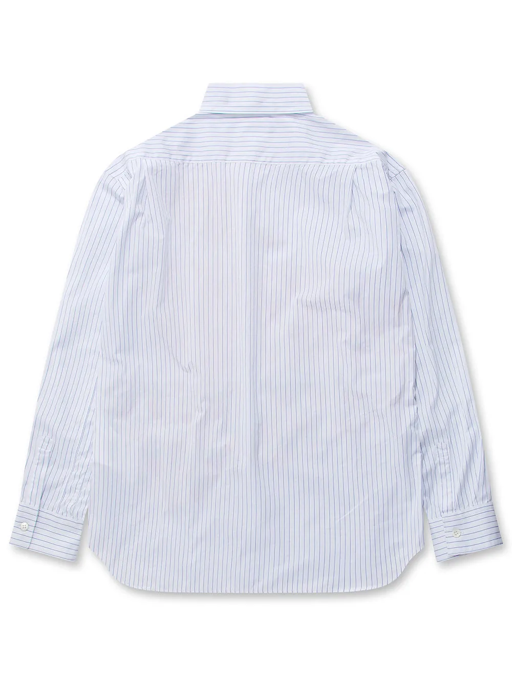 Cotton Poplin Stripe Shirt