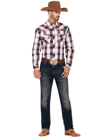 Cowboy Hardware Men's Pearl Plaid Shirt
