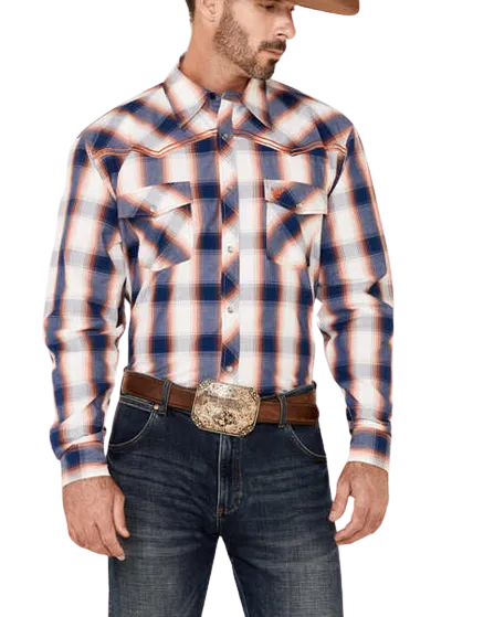 Cowboy Hardware Men's Pearl Plaid Shirt