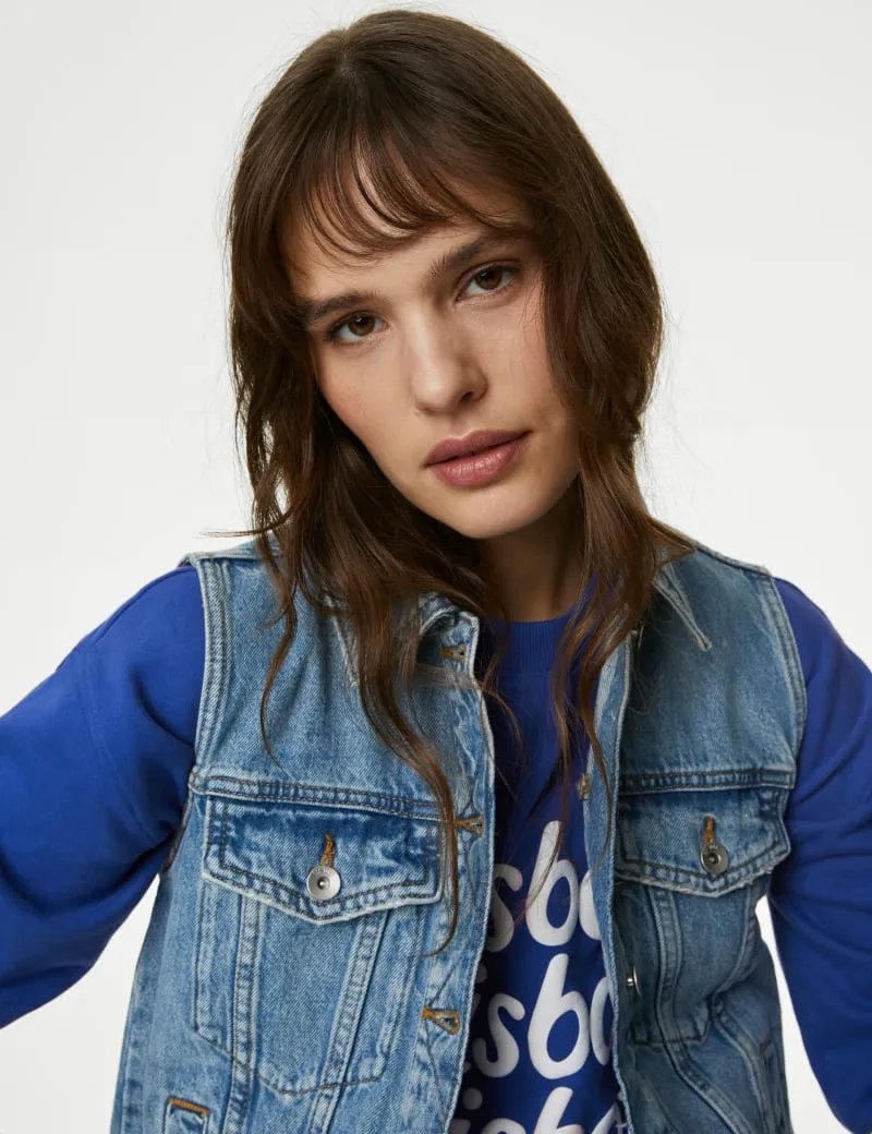 Denim Gilet