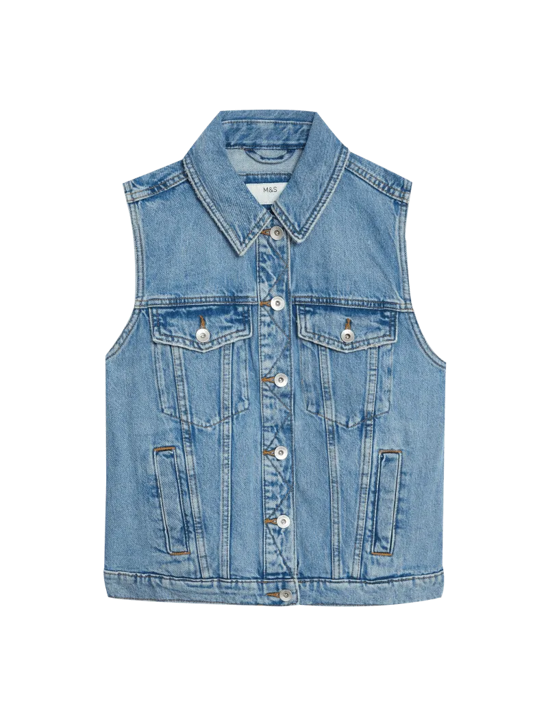 Denim Gilet