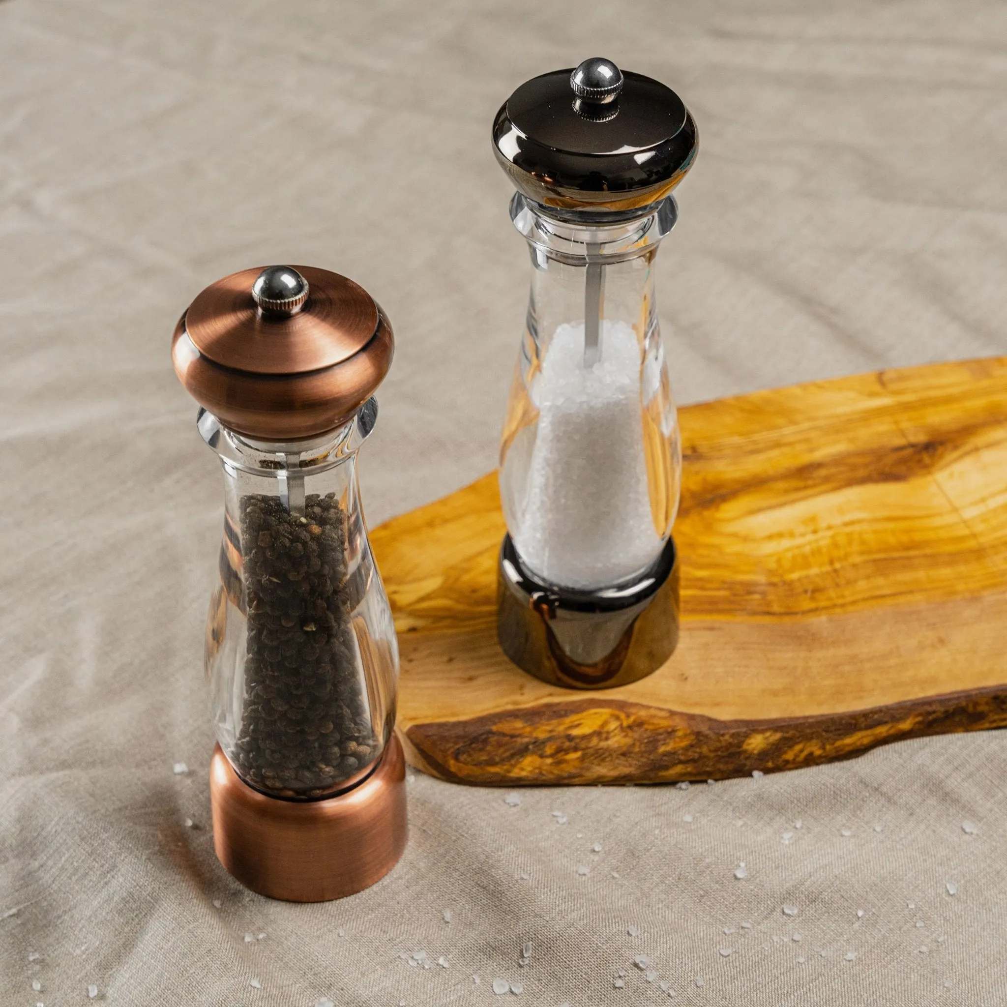 Gmill Salt or Pepper Mill Gunmetal 21cm