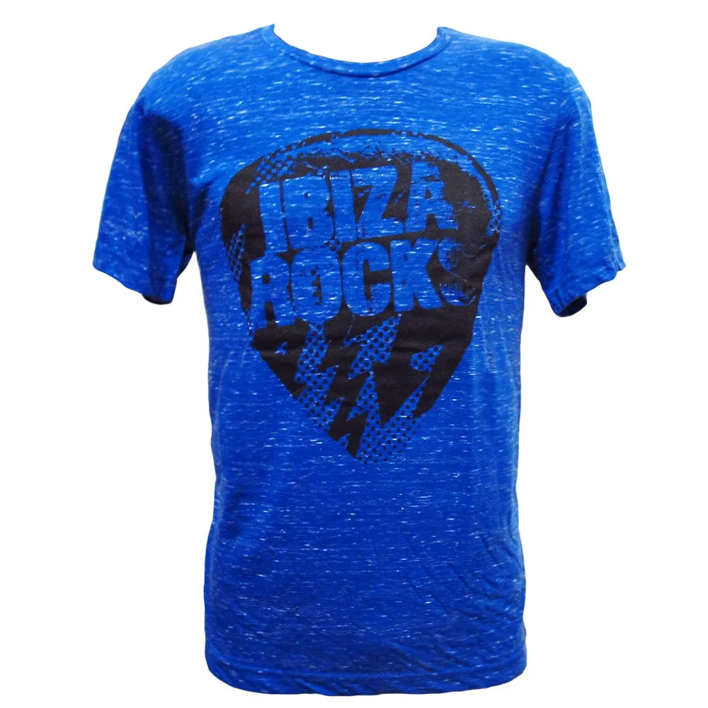 Ibiza Rocks Marbled Men's Logo T-Shirt