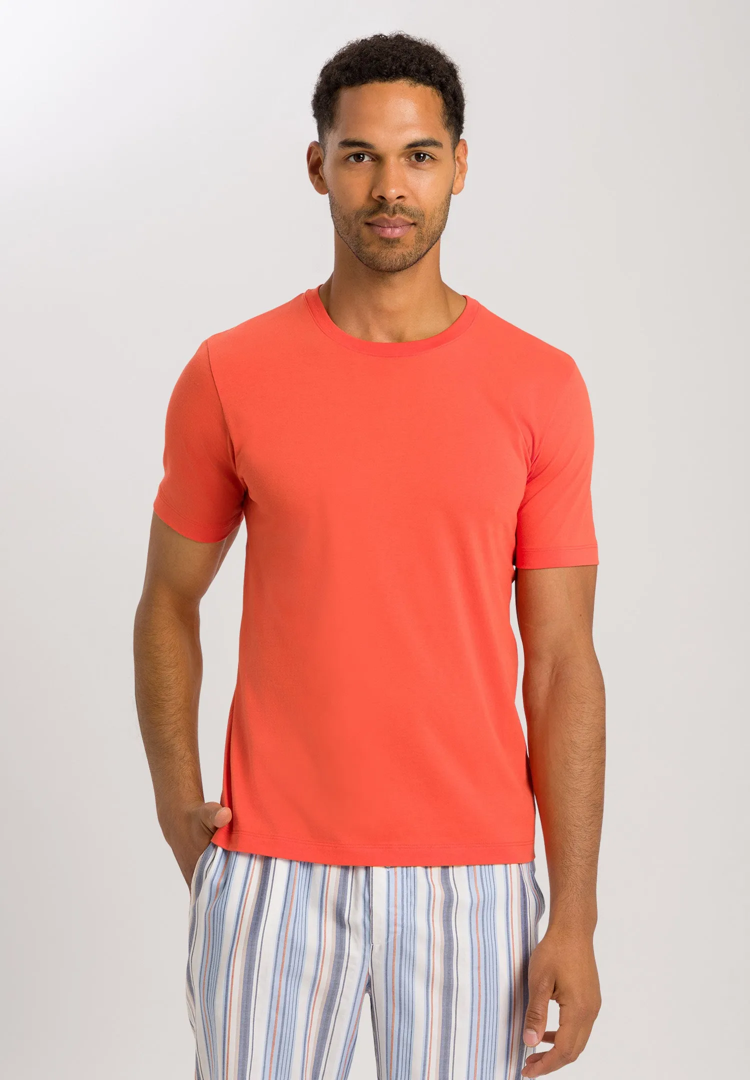 Living Shirts Jersey Cotton Crew Neck T-Shirt | Tigerlily 75050-2430