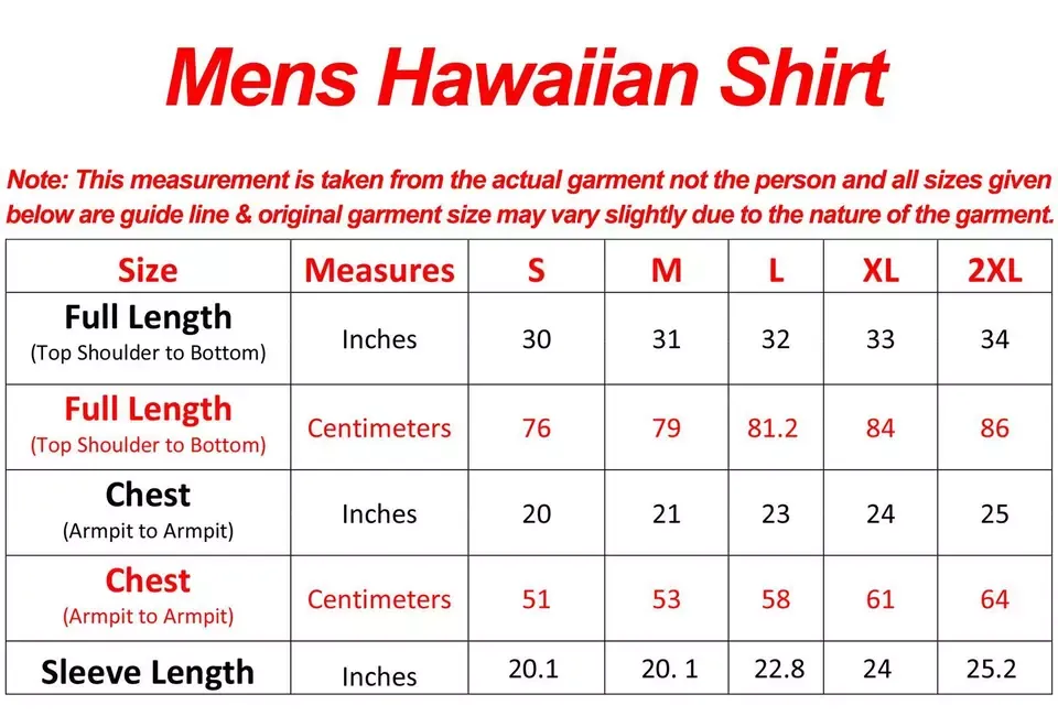 Mens Green Hawaiian Shirts - S