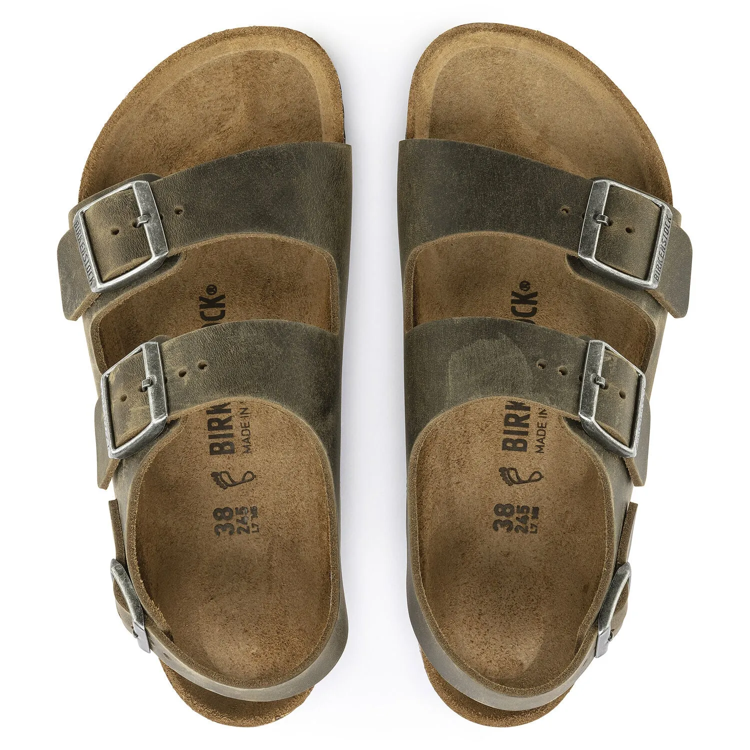 Milano Classic Footbed : Faded Khaki