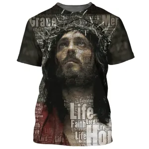Name Jesus Christ 3D All Over Printed Shirt for Men and Women
