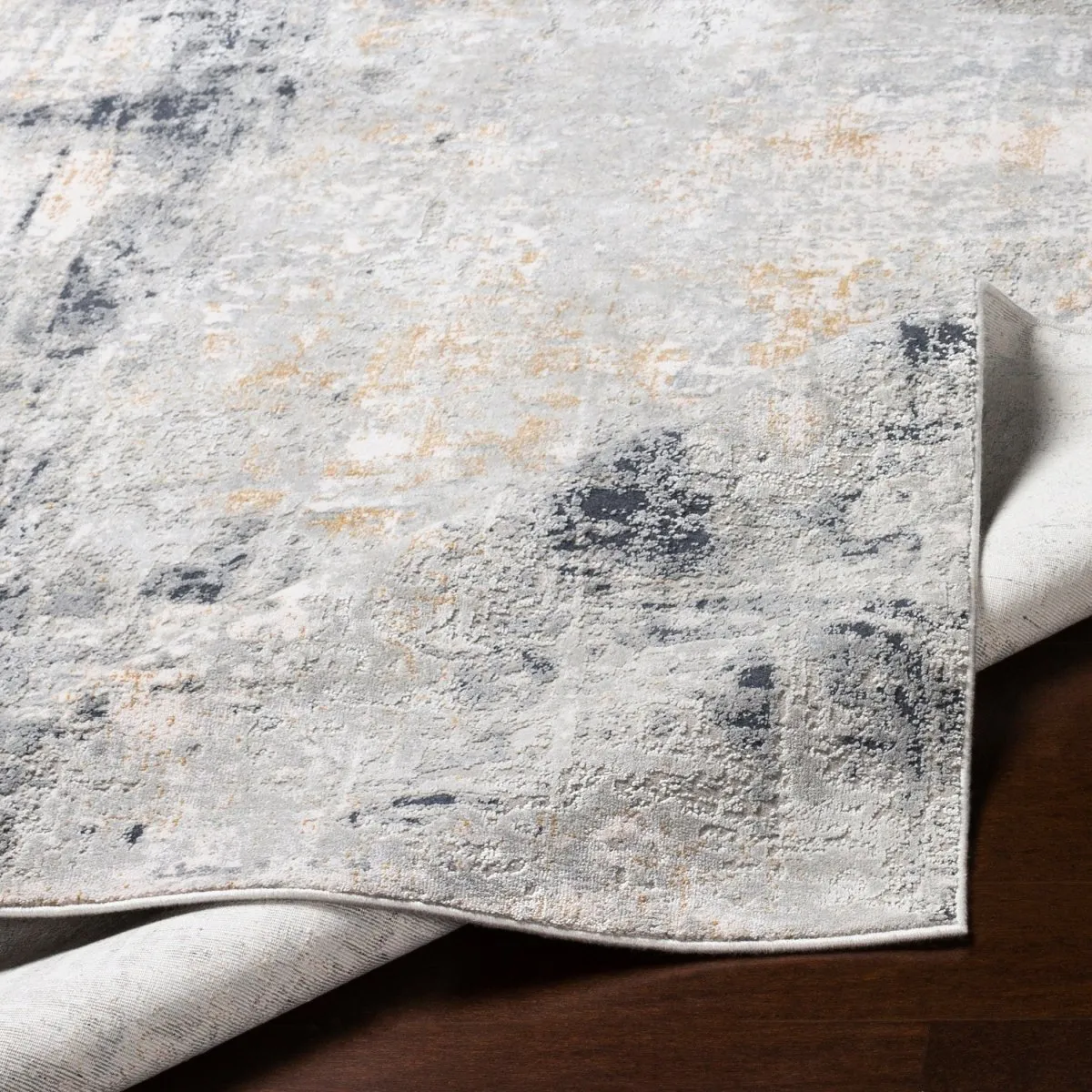 Paoli Gray Abstract Rug