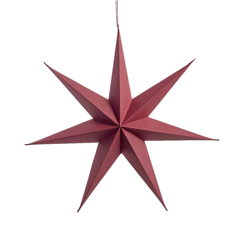 Pappia paper star H40 cm. pomegranate