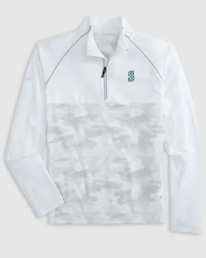 Seattle Mariners Keiser Camo Mixed Media 1/4 Zip