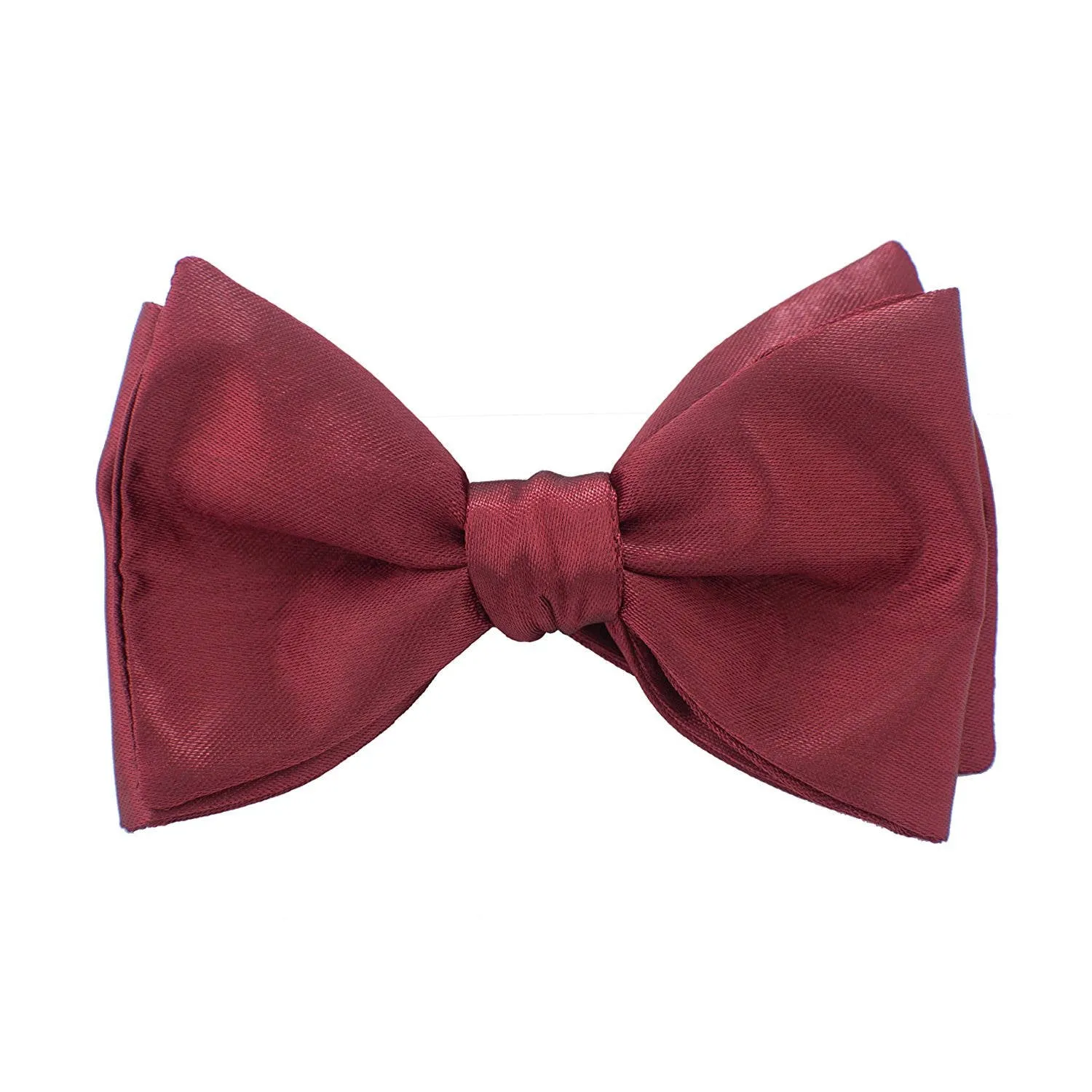 Self Tie Dark Red Bow Tie