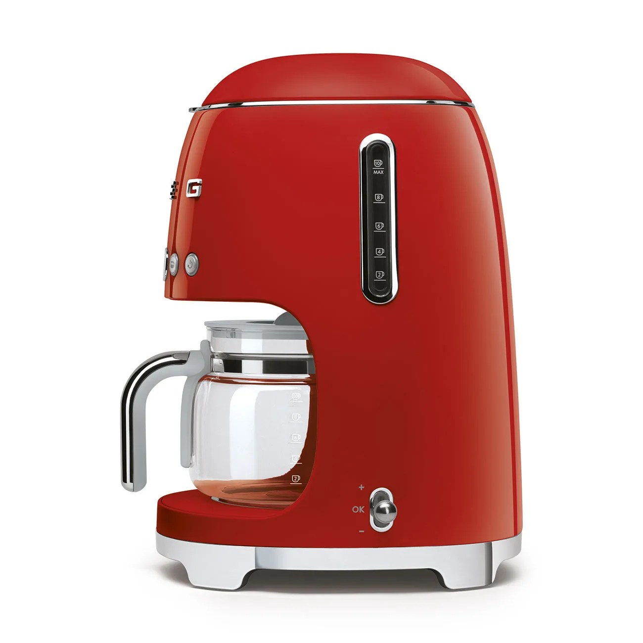 Smeg Drip Coffee Maker 50´Style Red Dcf02rdeu