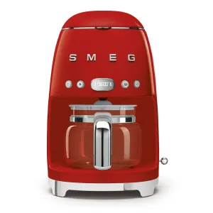 Smeg Drip Coffee Maker 50´Style Red Dcf02rdeu