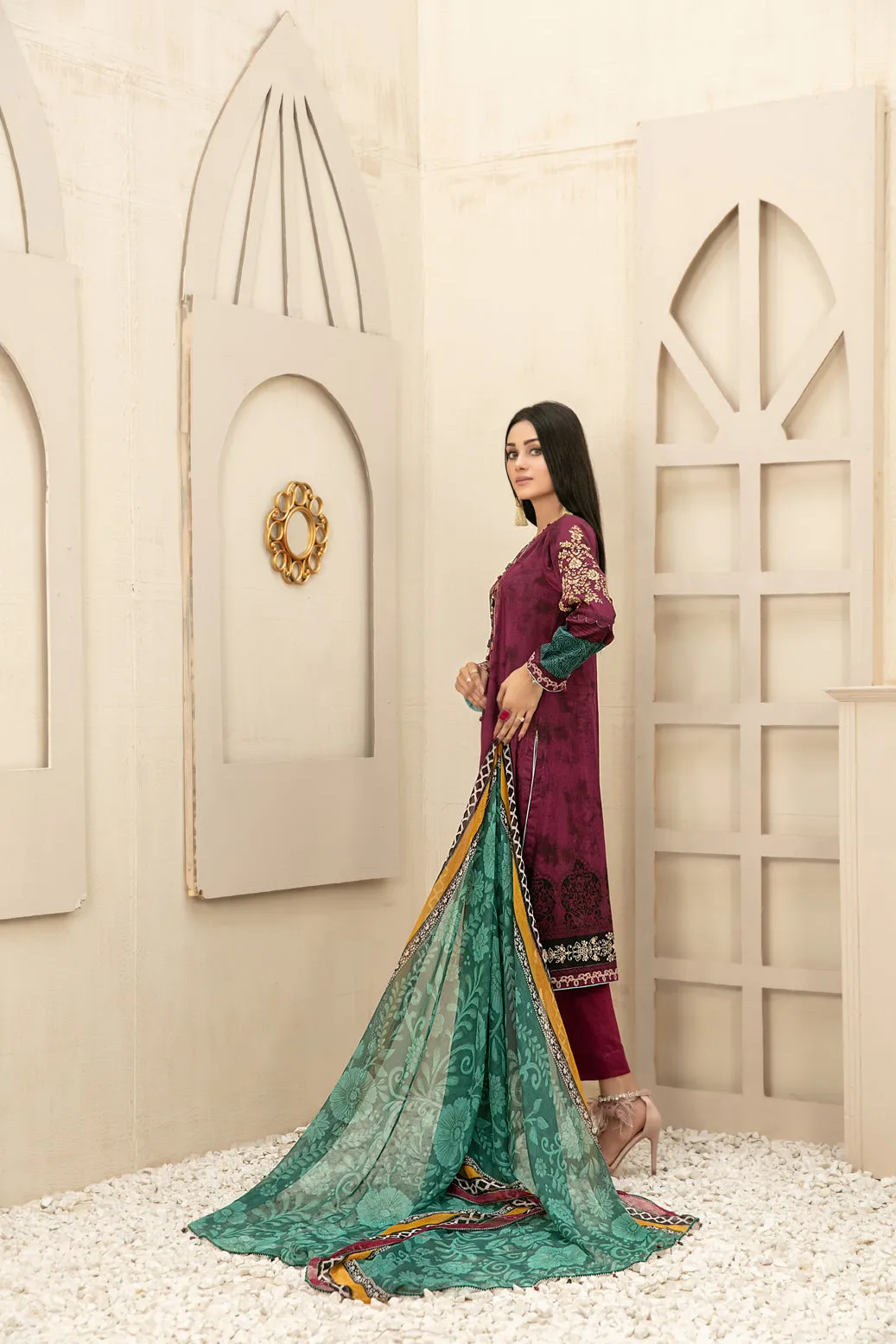 Tawakkal Melika Lawn Collection – D-7181