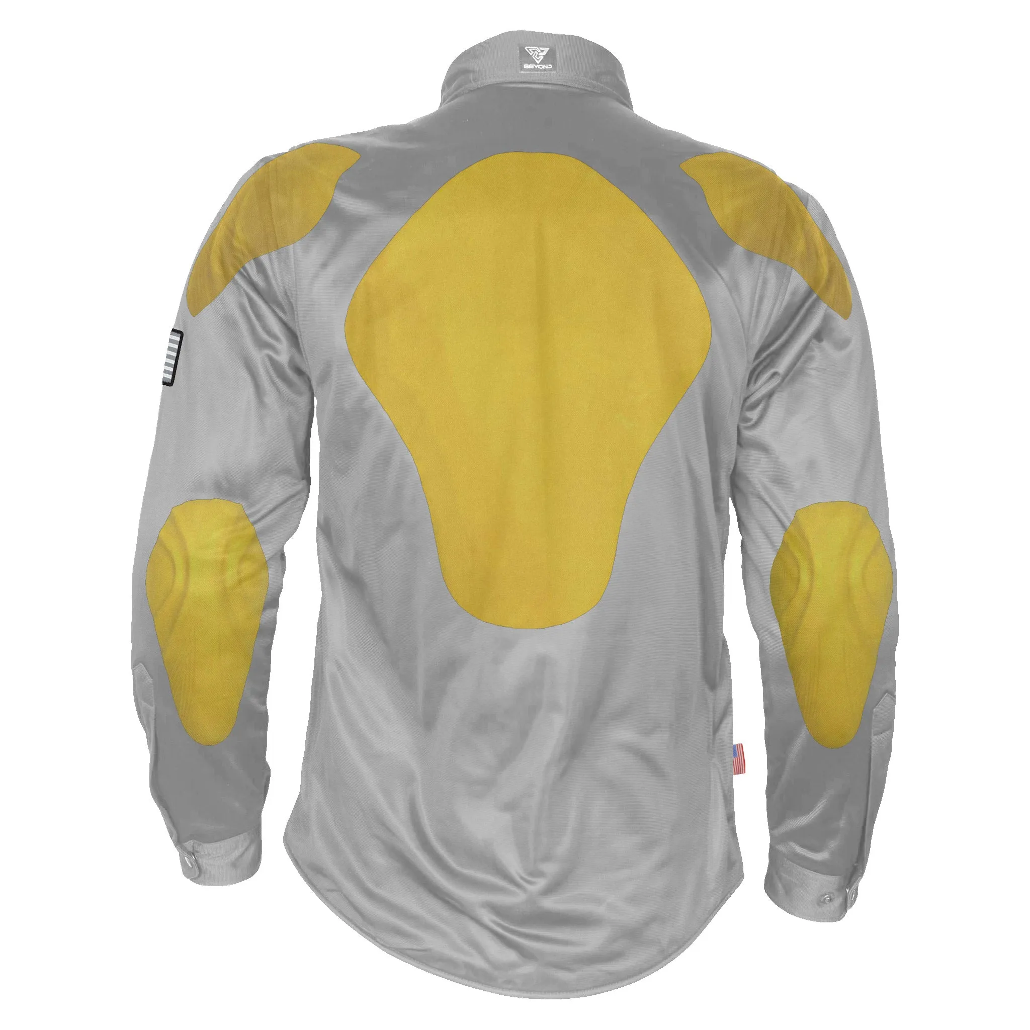 Ultra Protective Shirt - Light Gray Solid with Pads