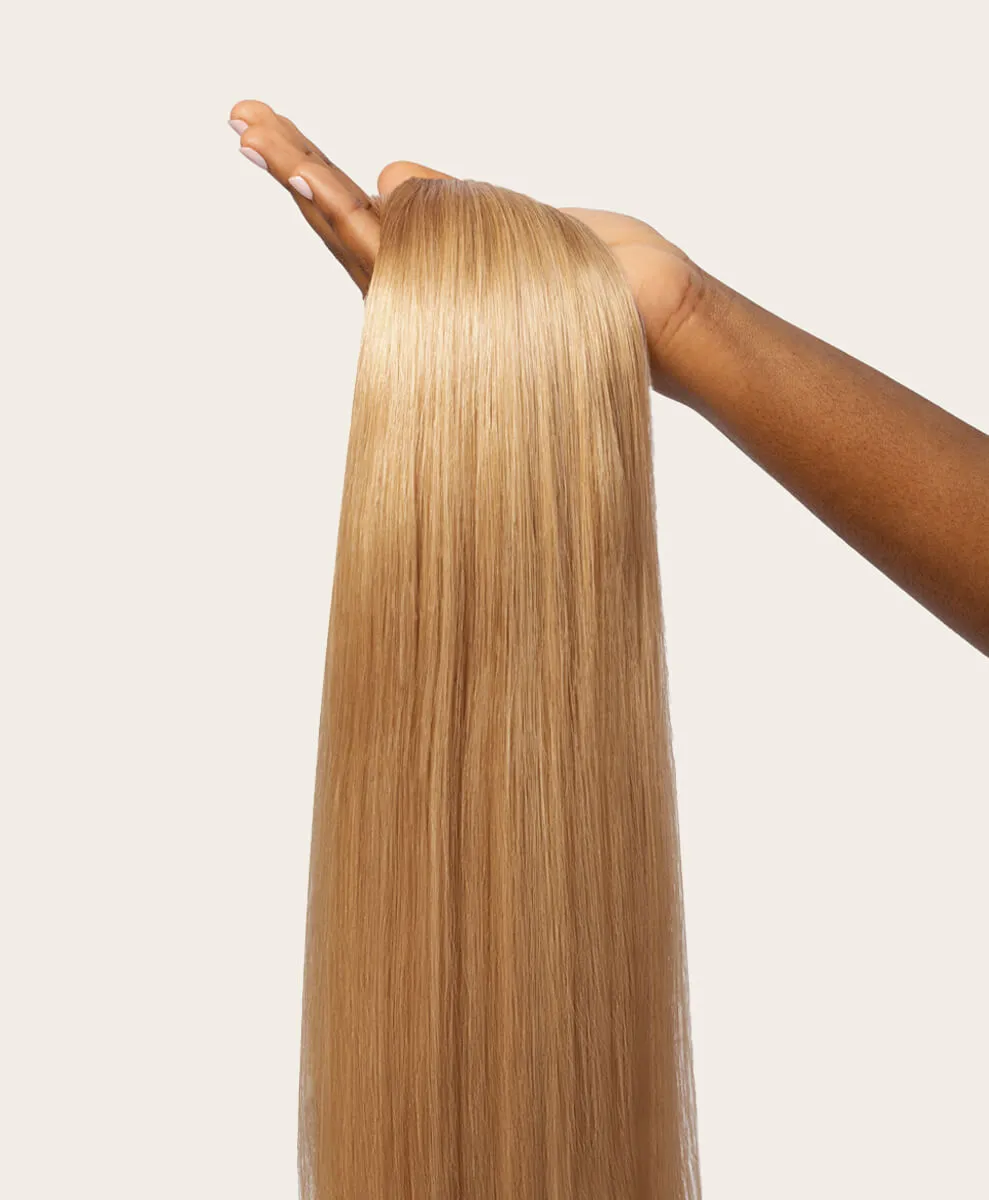 Warm Blonde, 16" Classic Clip-In Hair Extensions, #27A | 100g