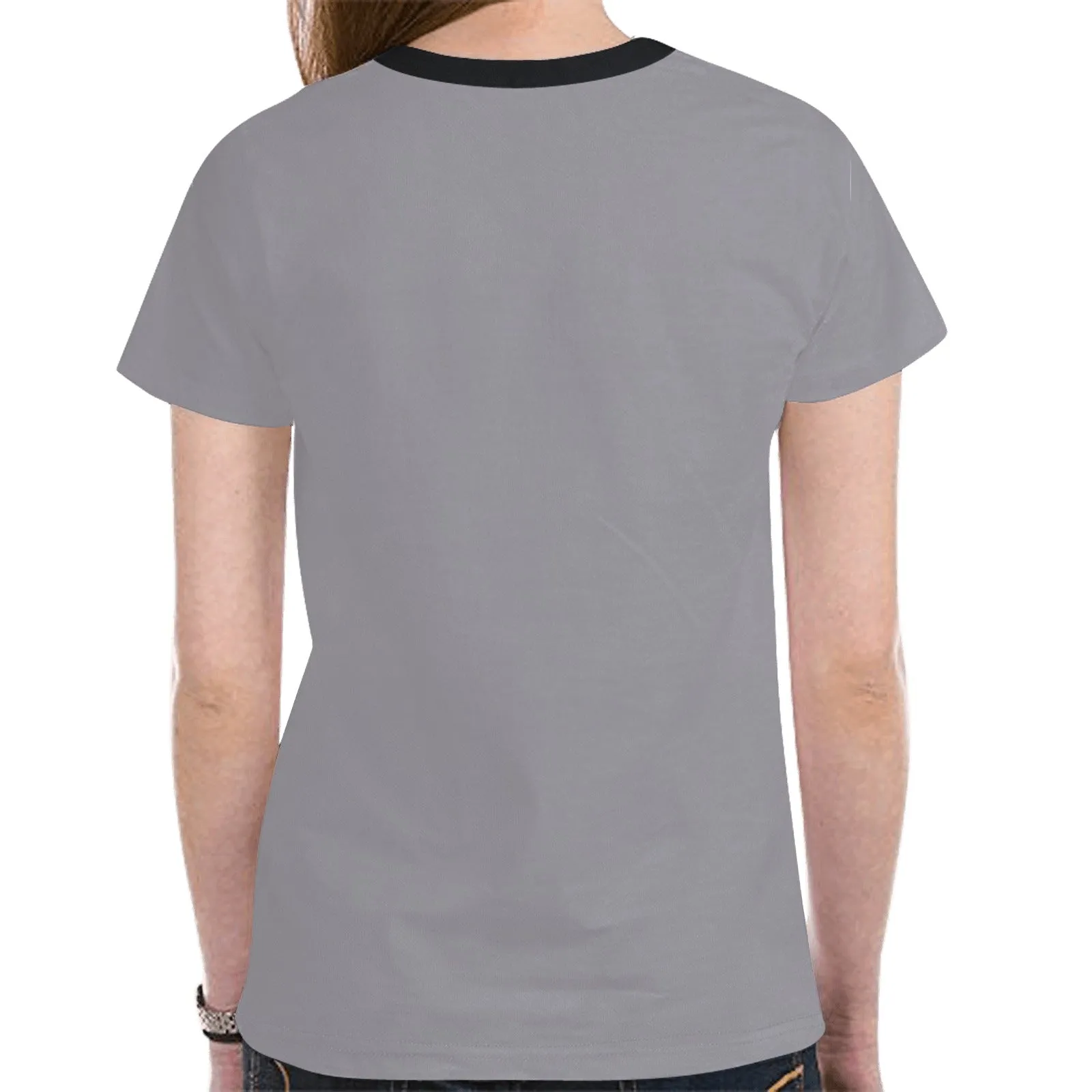 Wolf Spirit Guide (Dark Gray) T-shirt for Women