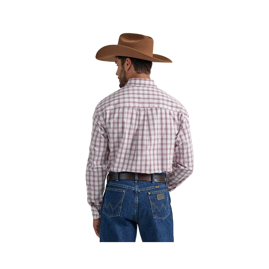 Wrangler Men's George Strait Long Sleeve Button Down Shirt