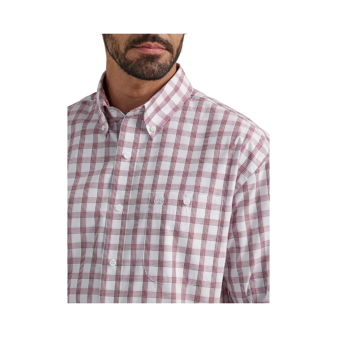 Wrangler Men's George Strait Long Sleeve Button Down Shirt